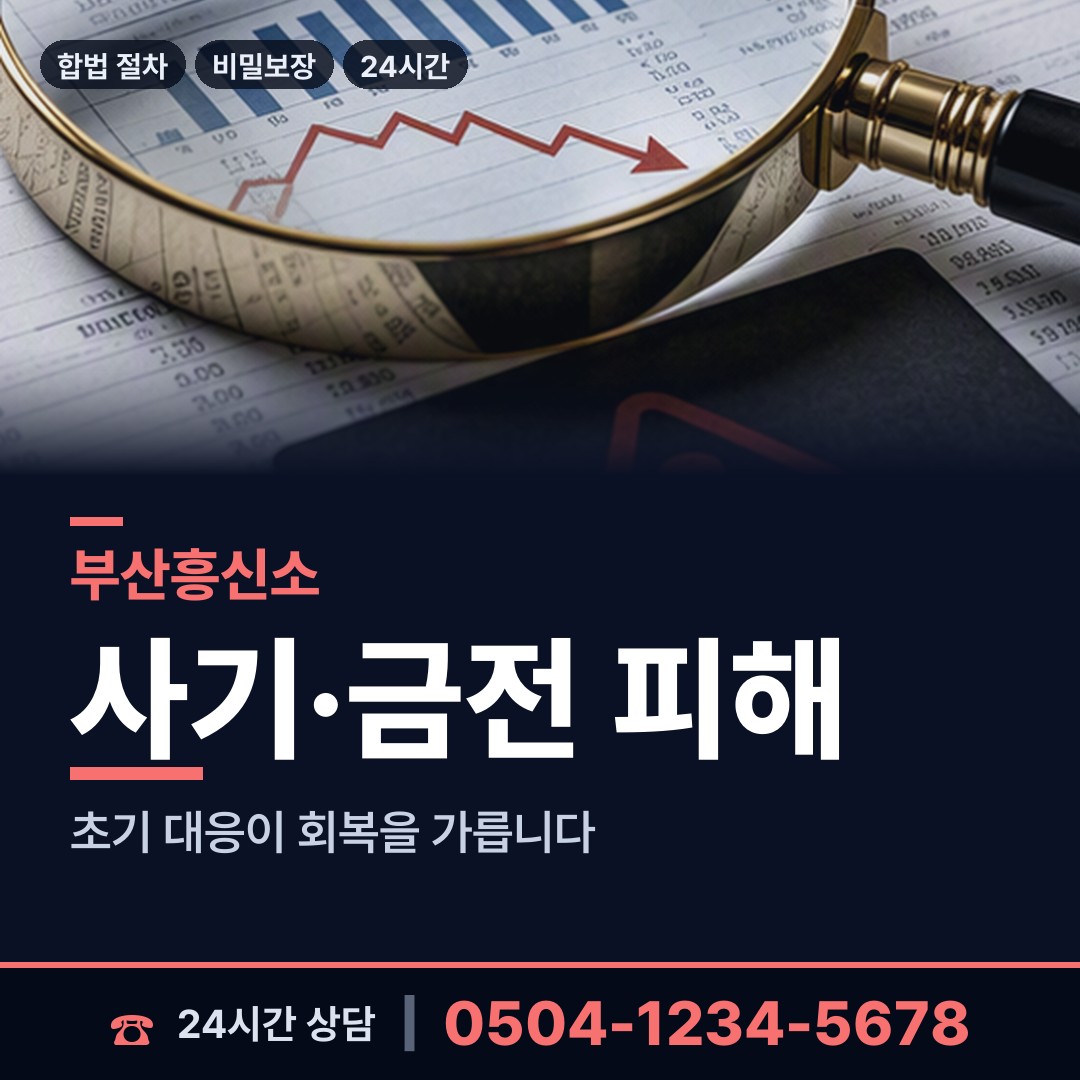 부산 부민동 중소기업조사 상담 안내